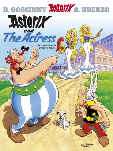 Asterix and The Actress: Album 31 by Albert Uderzo | Graphic Novel for Adults & Teens | Perfect for Comic Book Collectors and Gift Giving