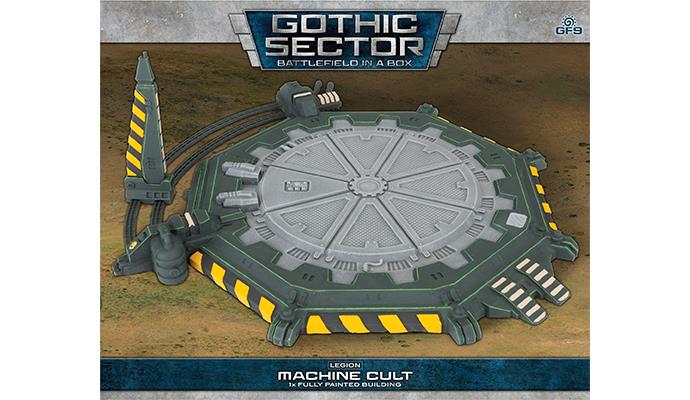 Battlefield in a Box: Gothic Sector Legion Machine Cult - Premium Tabletop Wargaming Terrain Set for Warhammer 40K & Sci-Fi Miniature Battles