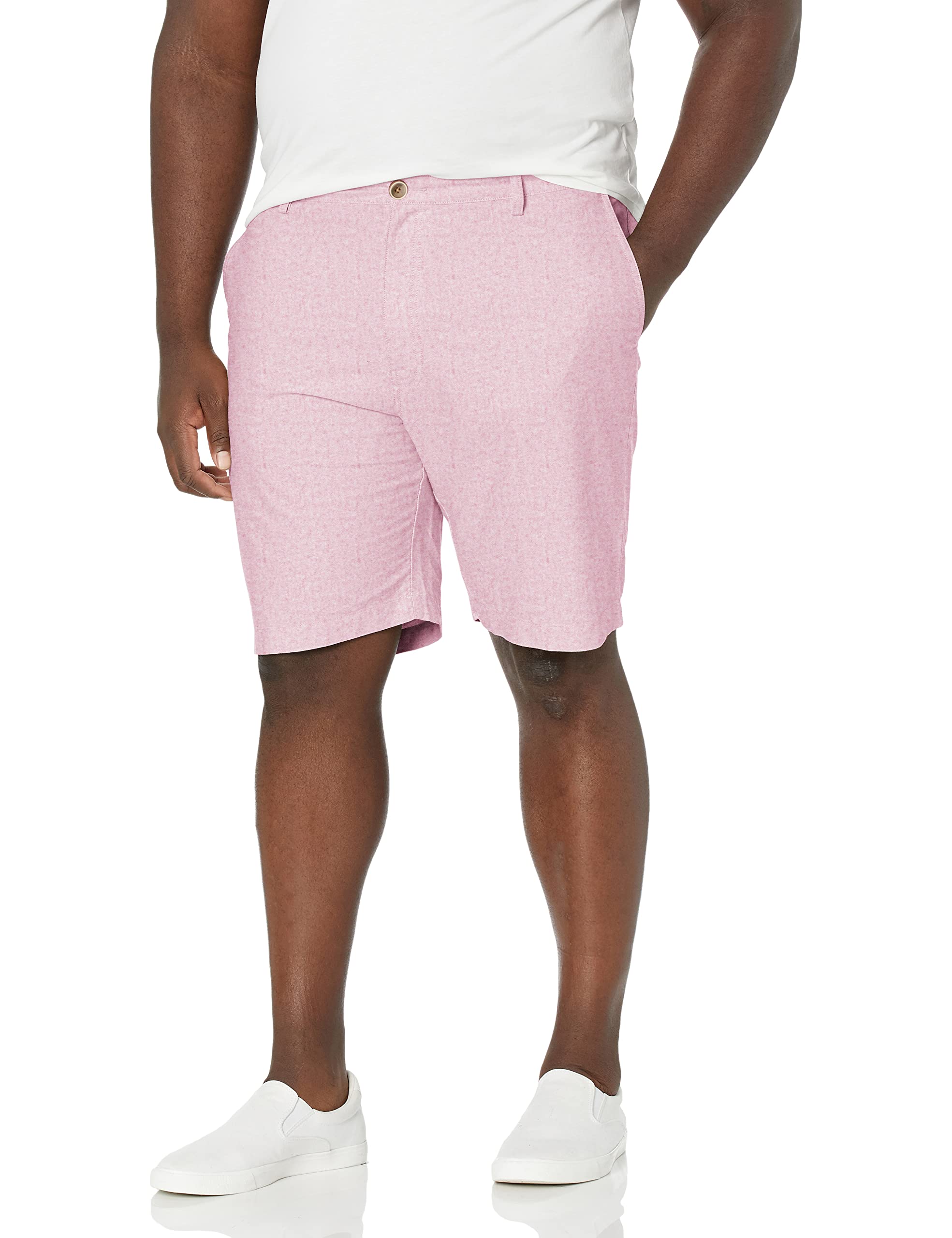 Cutter & Buck Men's Bristol Oxford Short - Classic Casual Shorts for Men, Comfortable & Stylish for Golf, Travel & Everyday Wear
