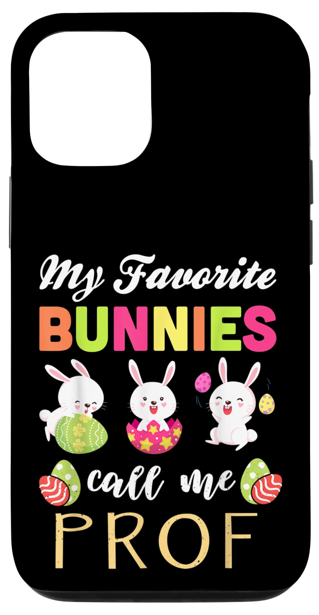 iPhone 12/12 Pro Case - Cute Bunny Egg Easter Design | Protective Phone Cover for Easter Gifts, Spring Celebrations & Daily Use