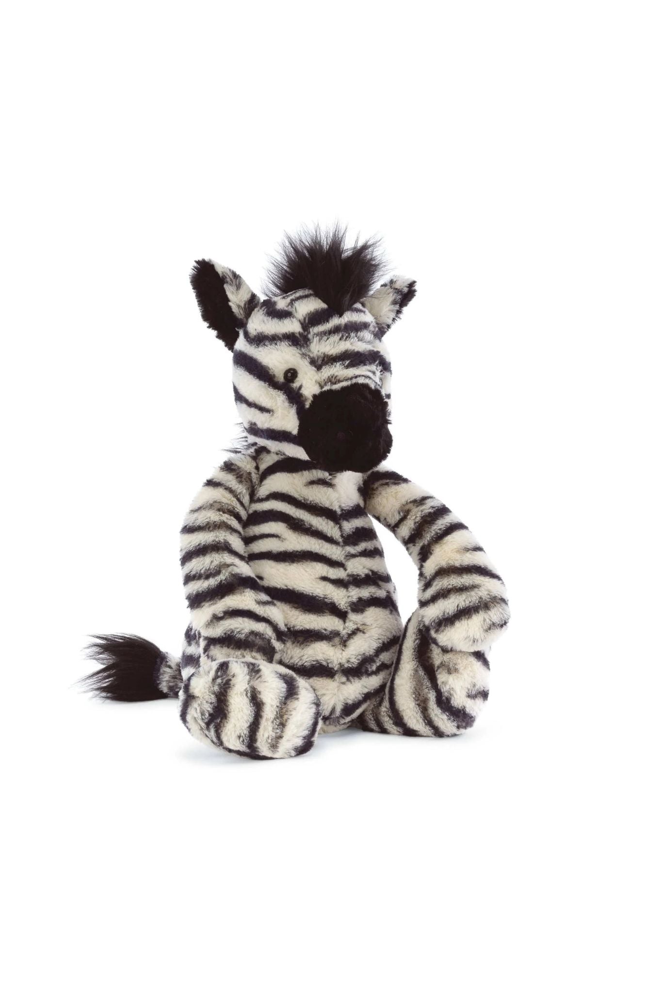 Bashful Zebra Medium Plush Stuffed Animal by Jellycat - Soft & Cuddly Toy for Kids, Baby Shower Gift, Nursery Decor