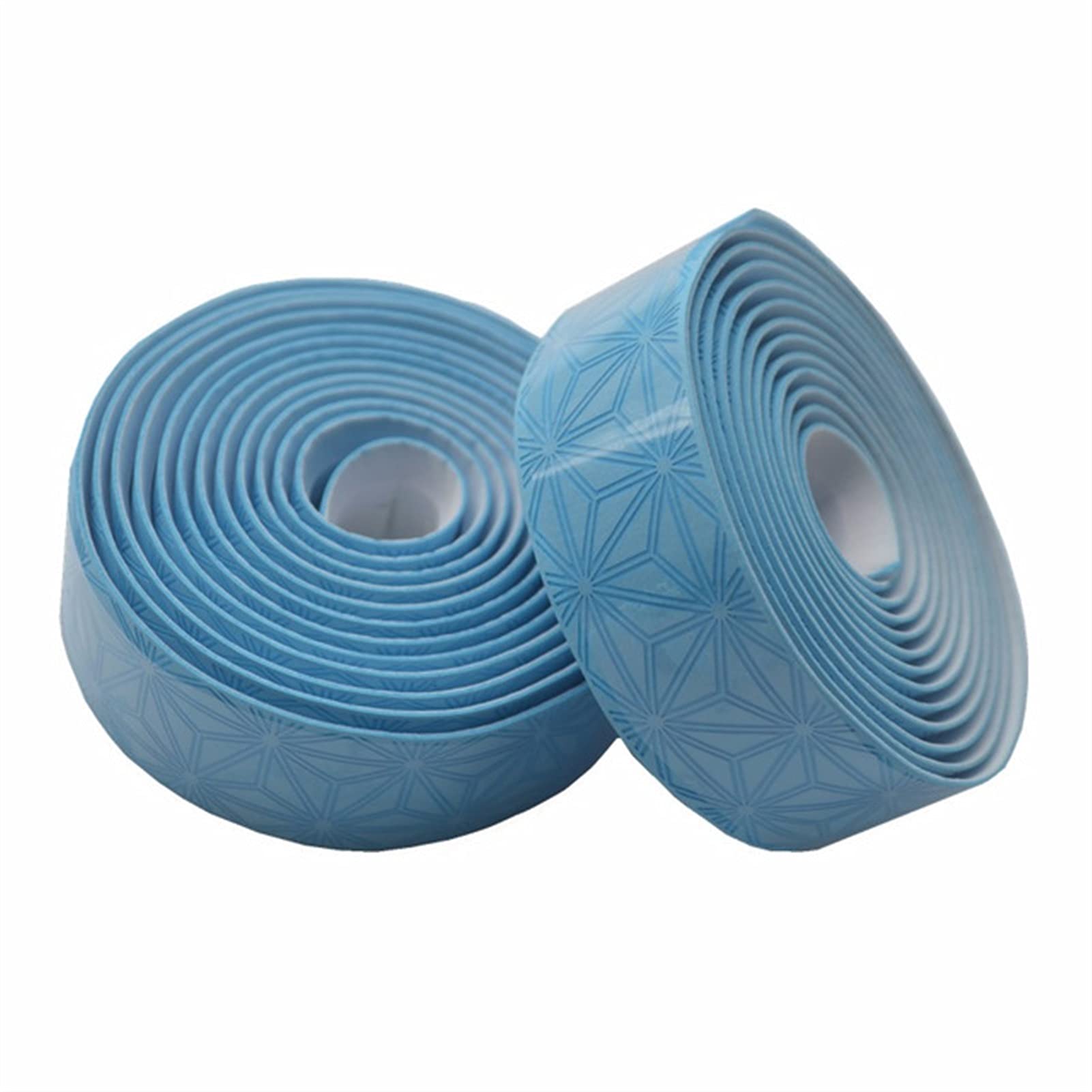 MANKUO Anti-Slip Road Bike Handlebar Tape - Cork & PU Cycling Handle Grip for Comfort & Control - Durable Bicycle Accessories (Blue) | Perfect for Long-Distance Riding, Commuting & Road Cycling