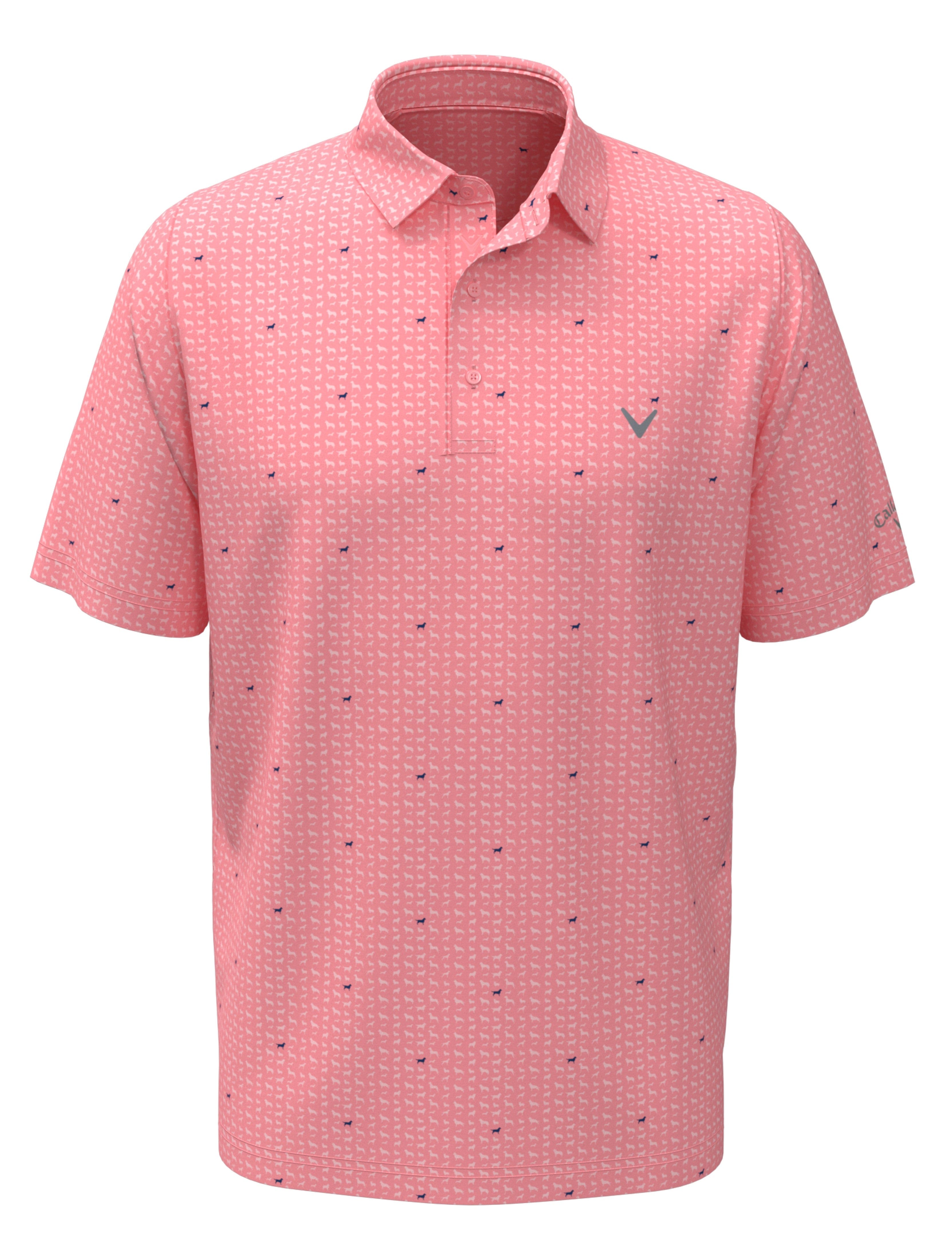 Boys Dog Print Polo Shirt - Cute Puppy Design Casual Top for Kids - Perfect for School, Playdates & Family Outings