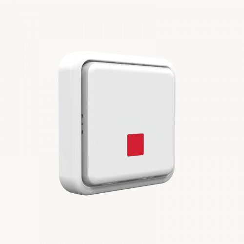 Axis Communications T8343 Wireless Alert Button - Emergency Panic Button for Home & Business Security - Easy Installation & Long Range Connectivity