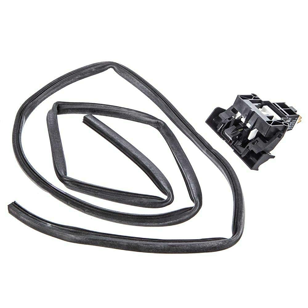 Electrolux Frigidaire Kenmore Sears Whirlpool Dishwasher Door Latch Gasket Kit Replacement - Compatible with Multiple Models - Perfect for Home Kitchen Appliance Repair and Maintenance