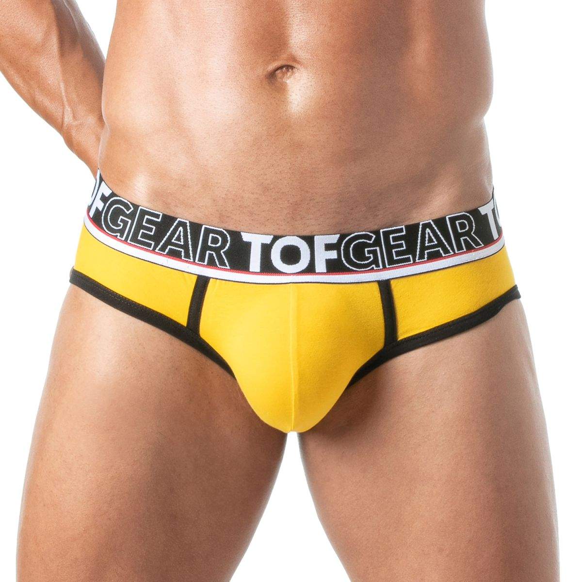TOF Champions Men's Brief Underwear - Soft Cotton Comfort, Breathable & Stretchable for Daily Wear, Workout & Sports