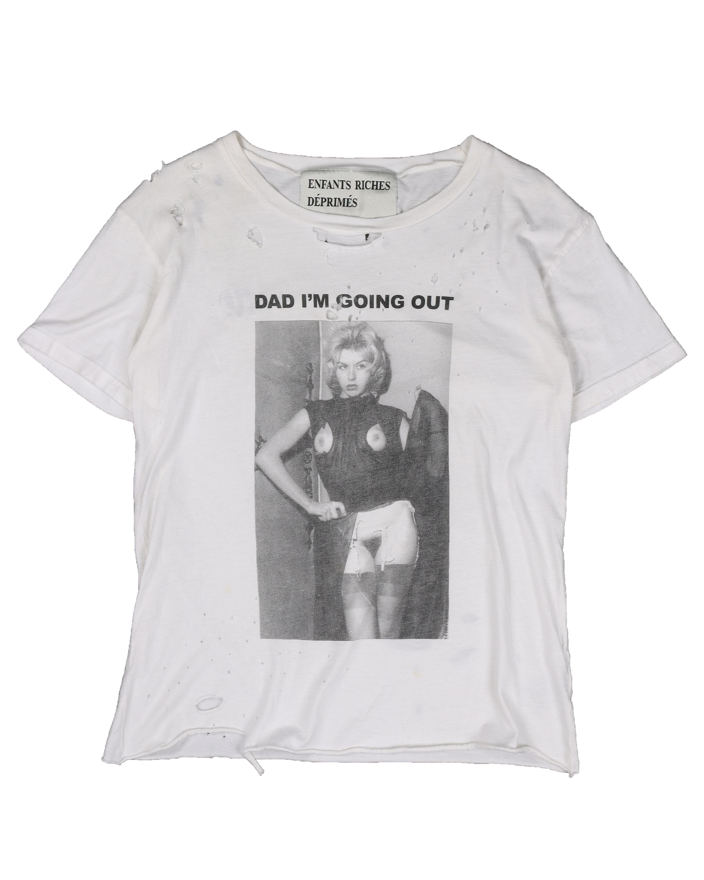 Dad I'm Going Out Logo T-Shirt - Funny Graphic Tee for Men & Women - Casual Wear for Outings, Parties & Everyday Comfort