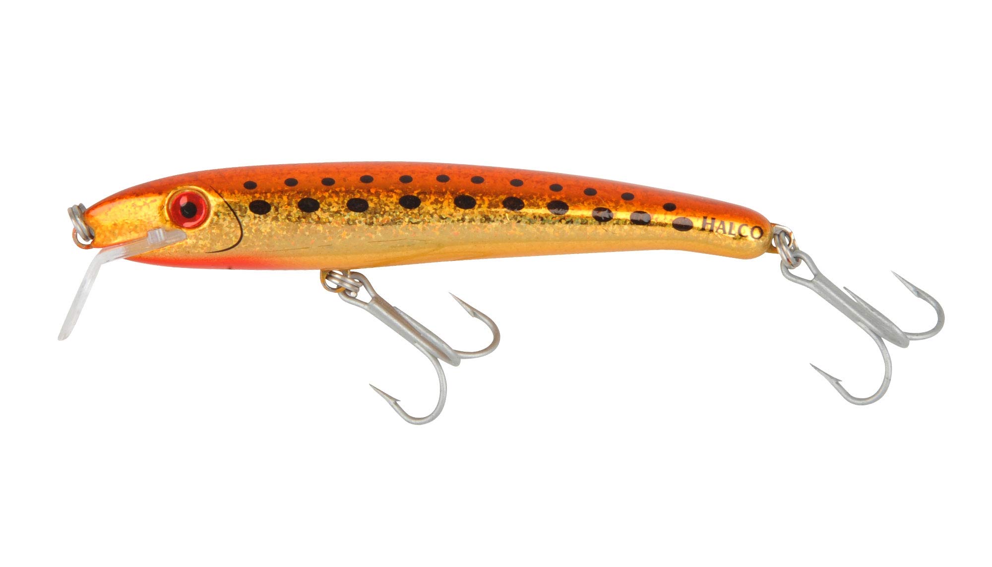 Halco Laser Pro 120 Standard Diver Fishing Lure - H70 King Brown Color for Bass, Walleye and Freshwater Game Fish | Perfect for Deep Water Trolling and Casting