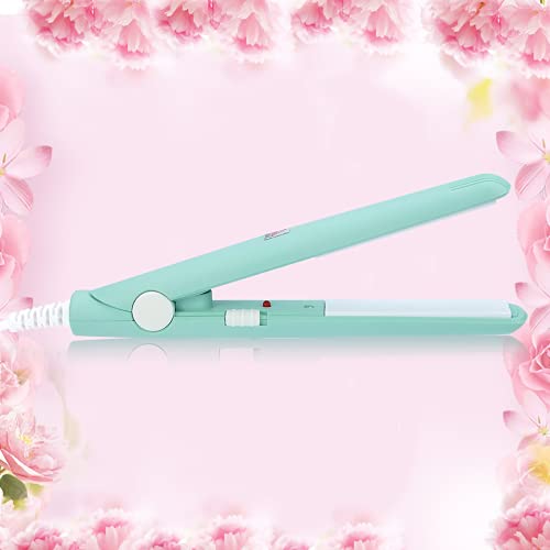 2-in-1 Mini Flat Iron & Hair Curler - 2.8
