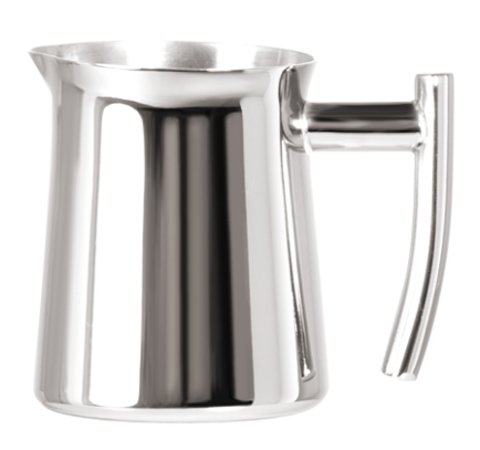 Frieling Stainless Steel Creamer Pitcher 10 oz - Perfect for Coffee, Tea, and Milk Dispensing at Home or Cafes