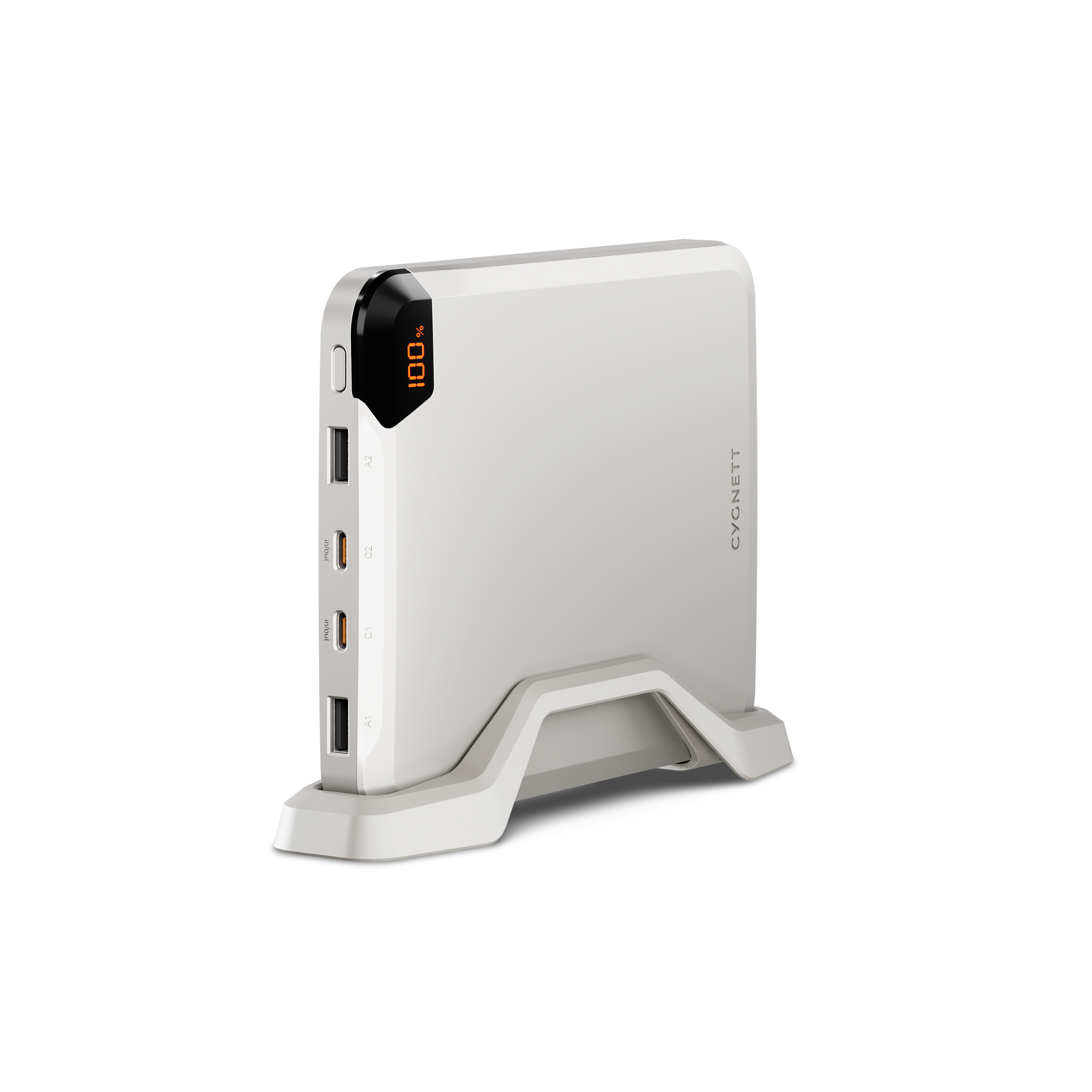 25K Laptop Power Bank 100W with Stand - Portable Charger for MacBook, Dell, HP - Perfect for Travel, Work & Outdoor Use
