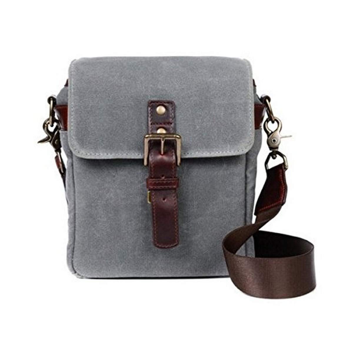 ONA The Bond Street Waxed Canvas Camera Messenger Bag - Stylish & Durable for Photographers, Travel & Everyday Use