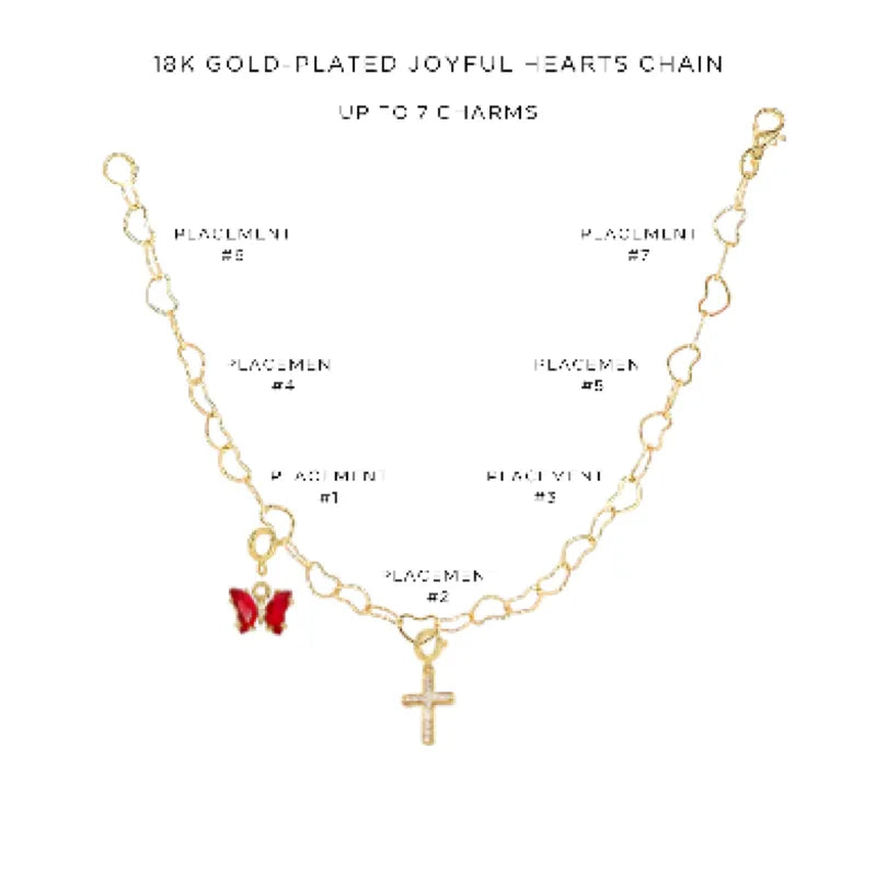 Elegant Charm Bracelet with Assorted Charms - Perfect for Gifts, Parties & Everyday Wear | $34.00