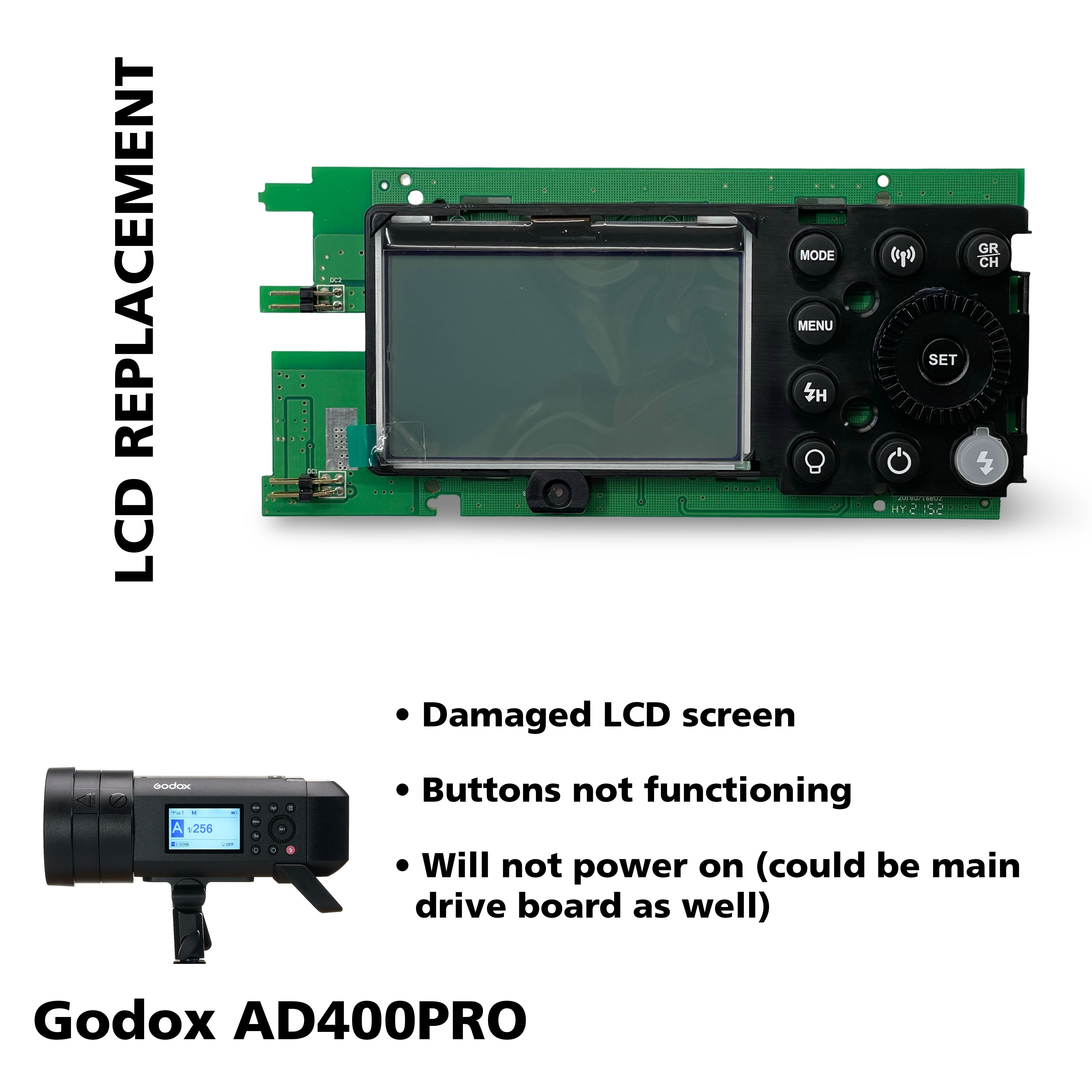 AD400Pro LCD Screen Replacement - High-Quality Repair Kit for AD400Pro Displays | Perfect for DIY Fixes & Professional Screen Repairs