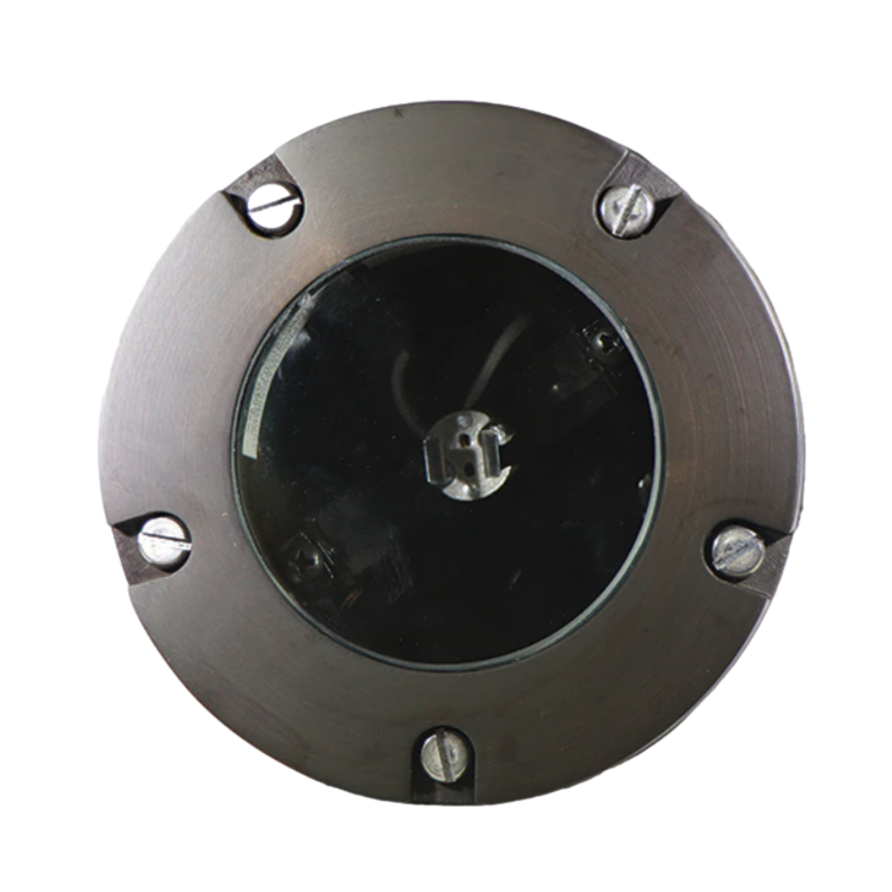 Pro Trade In-Ground Light Composite Housing - Antique Brass Finish for Outdoor Landscape Lighting | Perfect for Garden Paths, Driveways, and Patio Decor