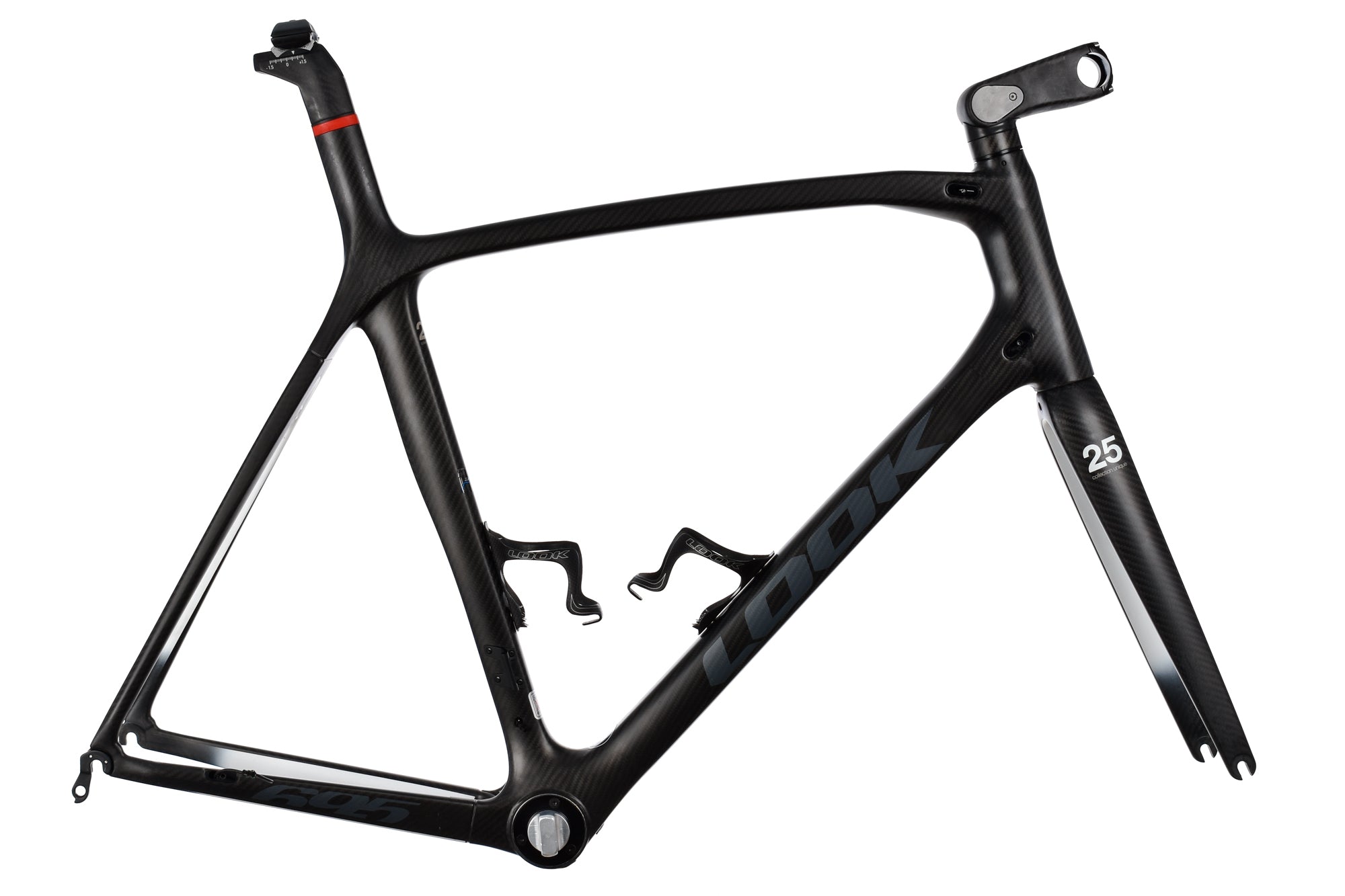 2012 LOOK 695 25th Anniversary Carbon Road Bike Frame Set - XXL 60cm LeMond Edition | Lightweight & Durable Carbon Fiber Frame for Competitive Cycling & Endurance Rides