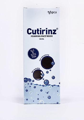 Jubilation IPCA Cutirinz Foaming Face Wash 100ml - Gentle Cleansing for Acne-Prone & Sensitive Skin | Daily Skincare Routine