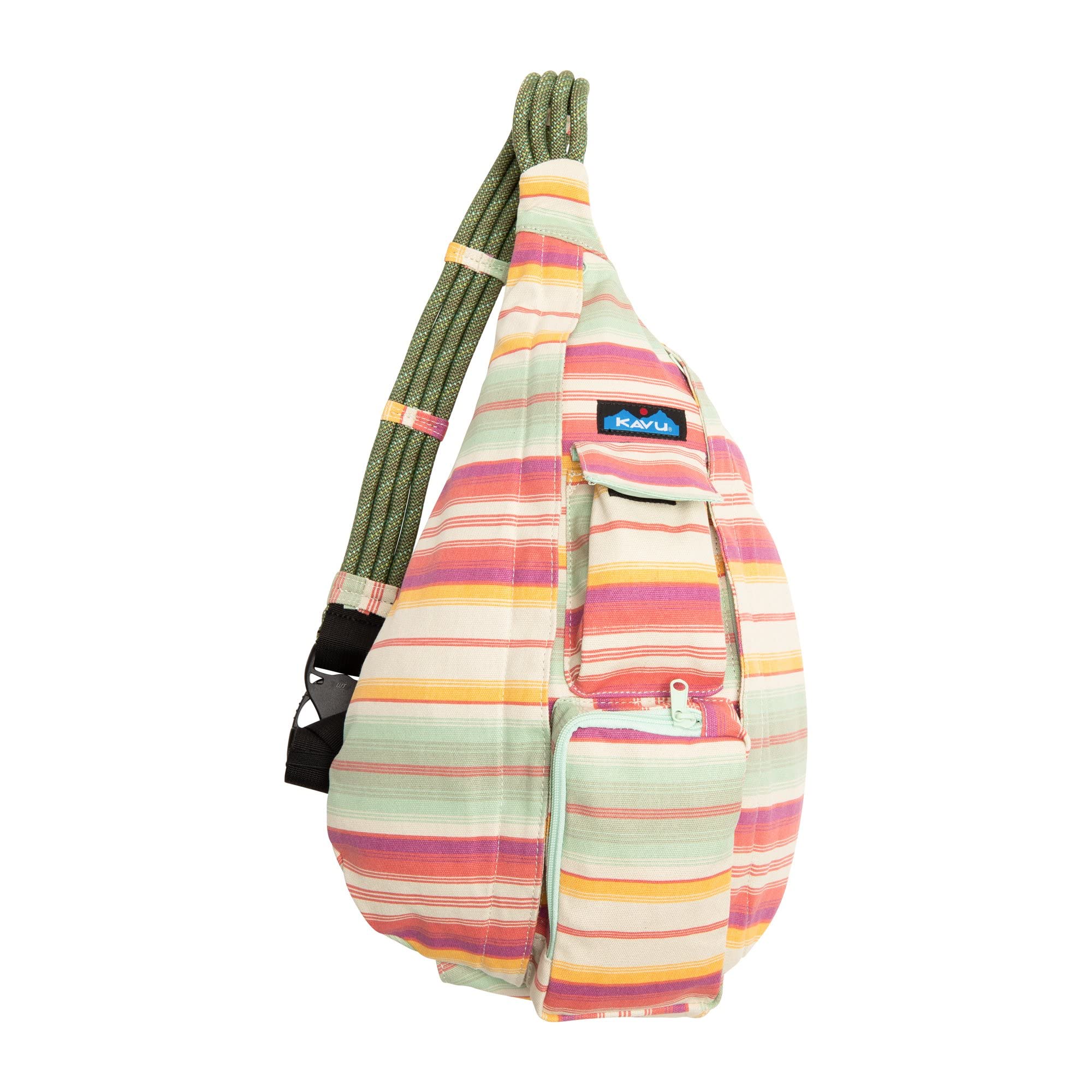 KAVU Rope Sling Bag - Lightweight Crossbody Pack for Hiking, Camping, Travel & Everyday Use | Durable Outdoor Backpack with Adjustable Strap for Men & Women