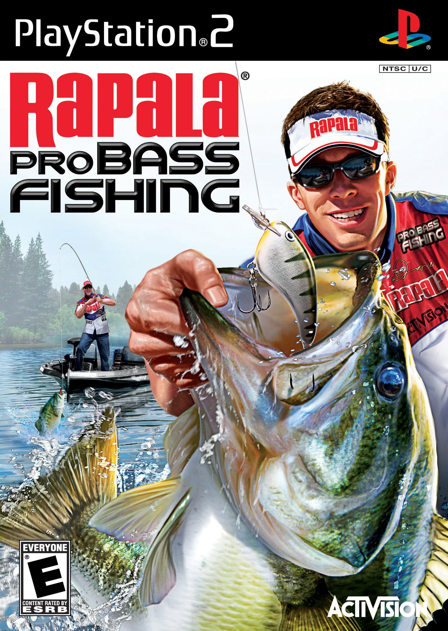 Rapala Pro Bass Fishing 2010 for PlayStation 2 - Realistic Fishing Simulation Game for Beginners & Experts - Perfect for Home Entertainment & Family Game Nights