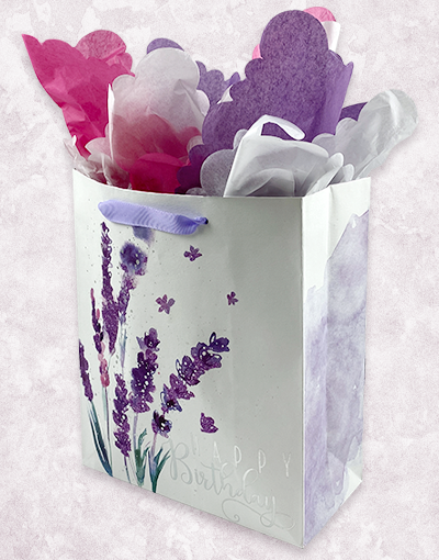 Birthday Wildflowers Gift Bags - Elegant Floral Party Favor Pouches for Baby Showers, Weddings & Special Occasions