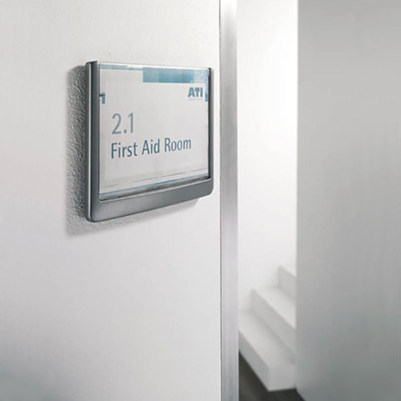 EasyChange Sign Holder - Adjustable & Durable for Retail, Restaurants & Events - Perfect for A-Frame, Sidewalk & Menu Displays