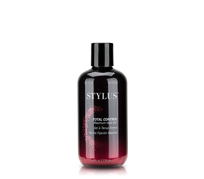 Total Control Hair Styling Gel - 8 oz Strong Hold for Men & Women - Perfect for Curly, Wavy & Straight Hair - Salon Quality Styling for Everyday Looks & Special Occasions