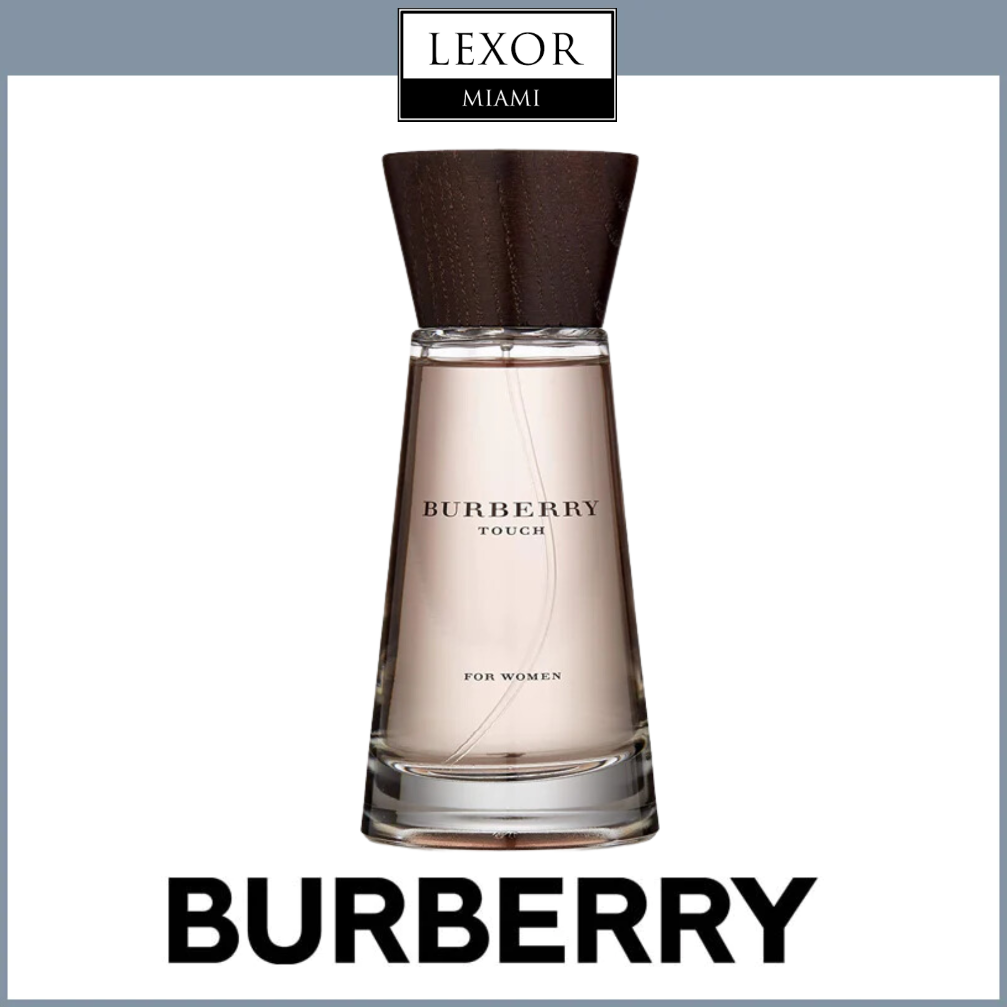 BURBERRY Touch for Women 3.3 oz Eau de Parfum Spray - Floral Woody Fragrance for Everyday Wear & Special Occasions