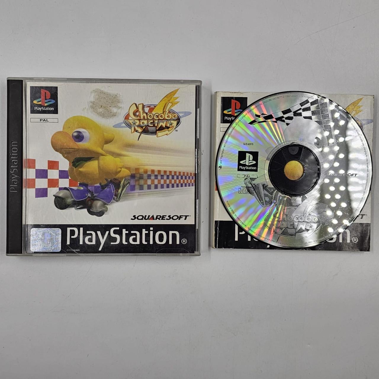 Chocobo Racing PS1 Game - Original Playstation 1 Disc with Manual (PAL Version) - Classic Retro Gaming for Collectors & Nostalgic Players