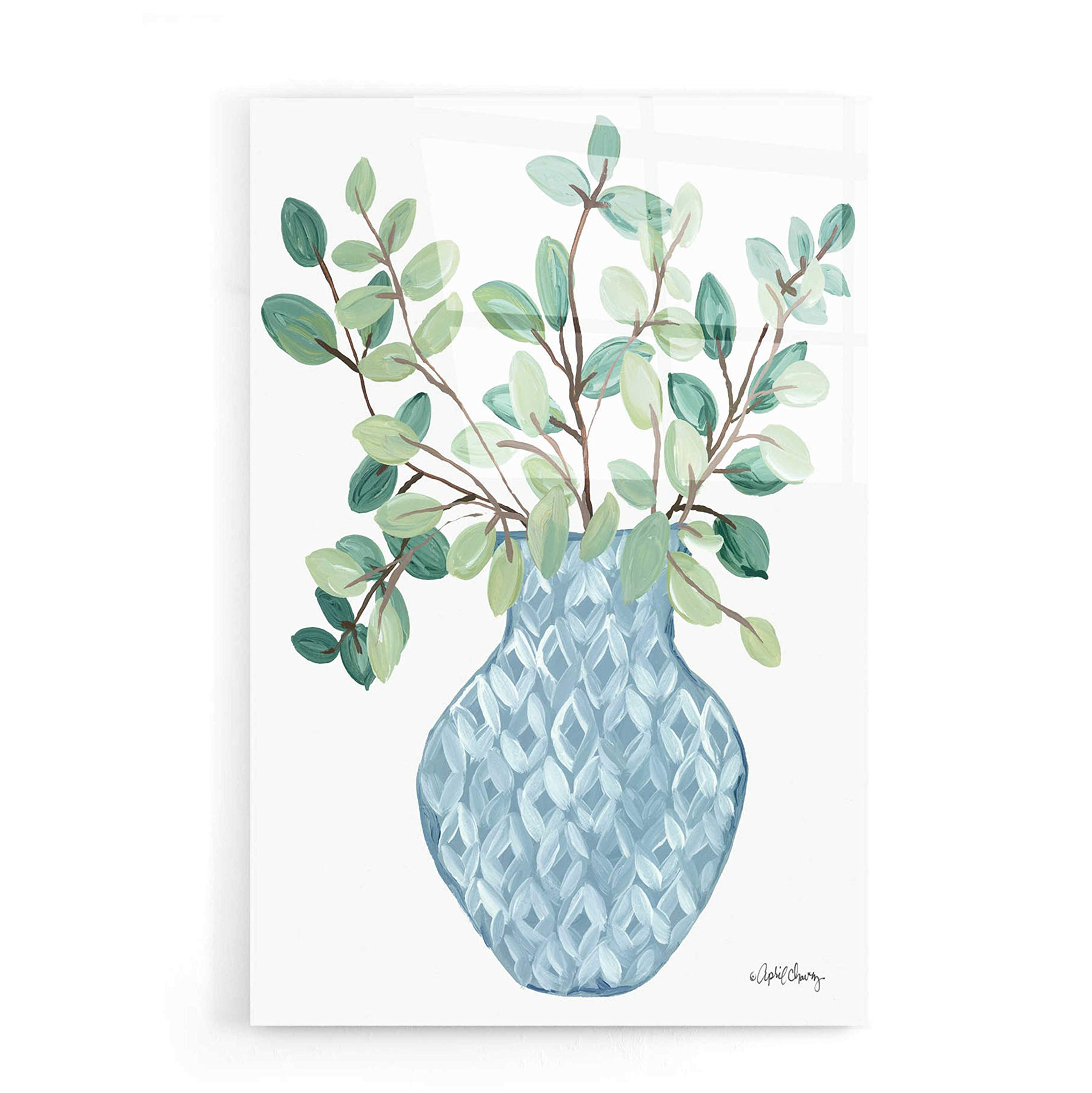 Grace Upon Grace Acrylic Glass Wall Art by April Chavez - 16x24 Inches Modern Christian Home Decor - Perfect for Living Room, Bedroom & Office Inspiration