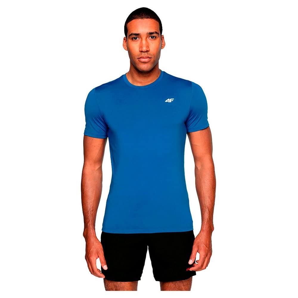 4F Men's Quick-Dry Performance T-Shirt - Moisture Wicking Athletic Tee for Running, Gym & Outdoor Sports (NOSH4-TSMF002-36S) | Ideal for Workouts, Training & Active Lifestyle