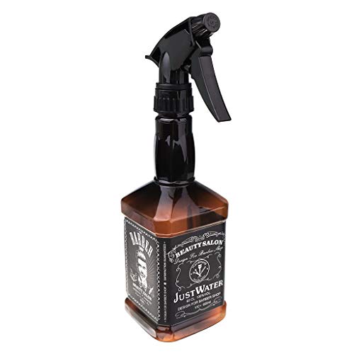 650ML Hair Spray Bottle for Salon & Barber - Professional Water Sprayer for Styling, Misting & Hair Care (Brown) - Perfect for Salons, Home Use & Travel