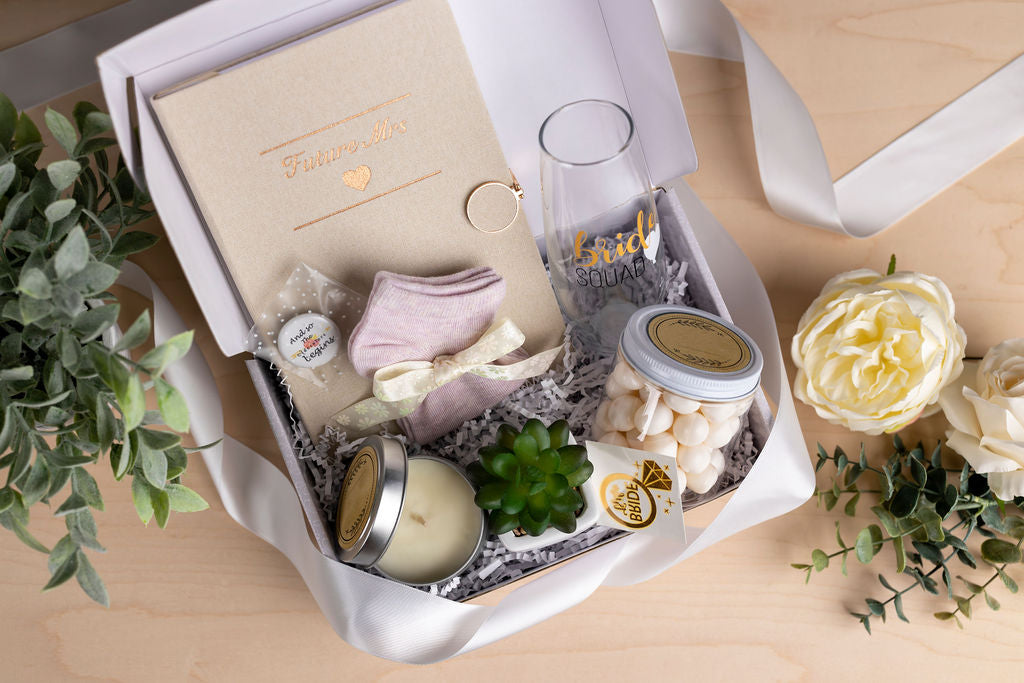 Future Mrs. Bridal Care Package Set - Perfect Wedding Gift for Bride to Be | Bridal Shower, Bachelorette Party & Honeymoon Essentials