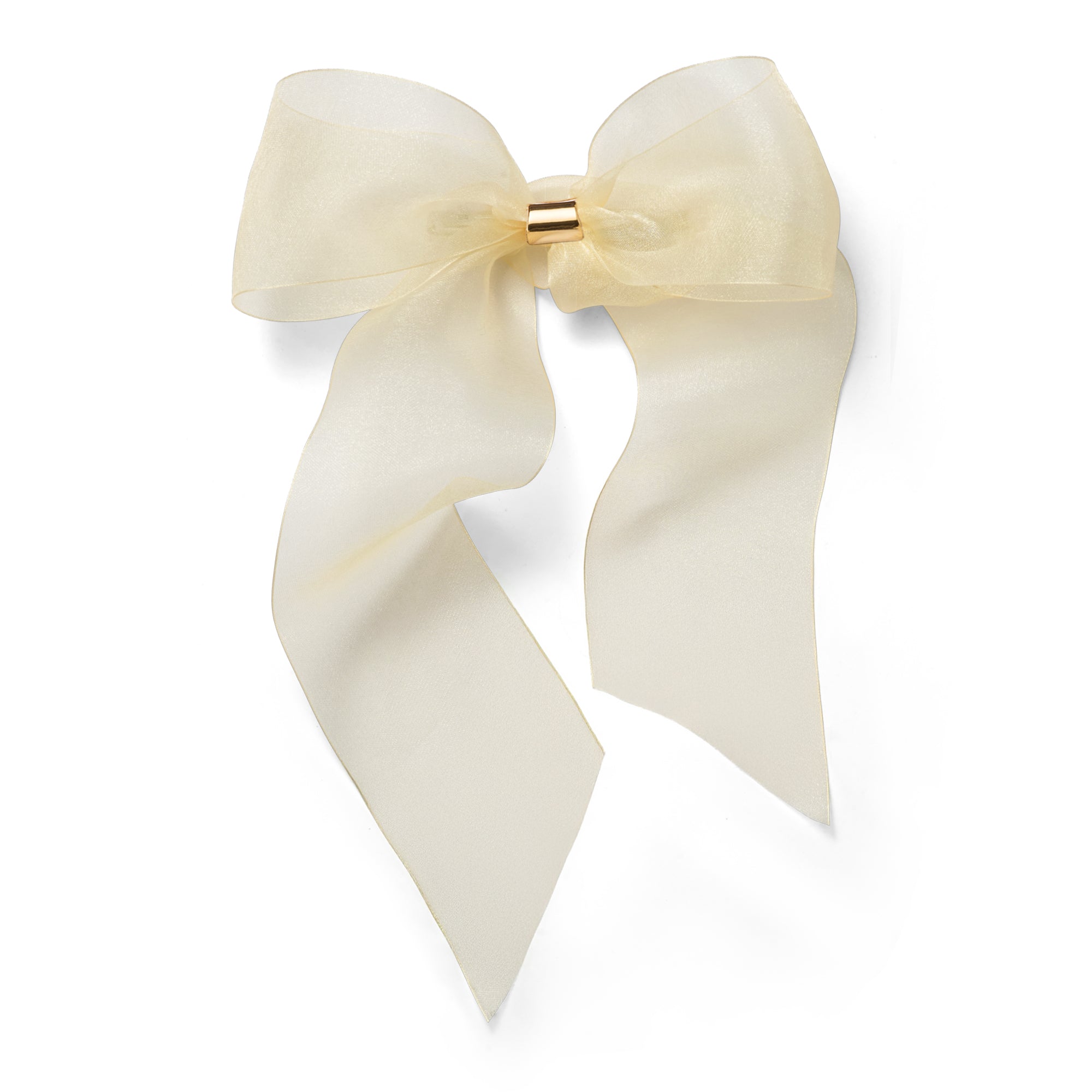 Glossy Amy Bow Barrette Hair Clip - Elegant Hair Accessories for Women & Girls | Perfect for Weddings, Parties & Everyday Wear