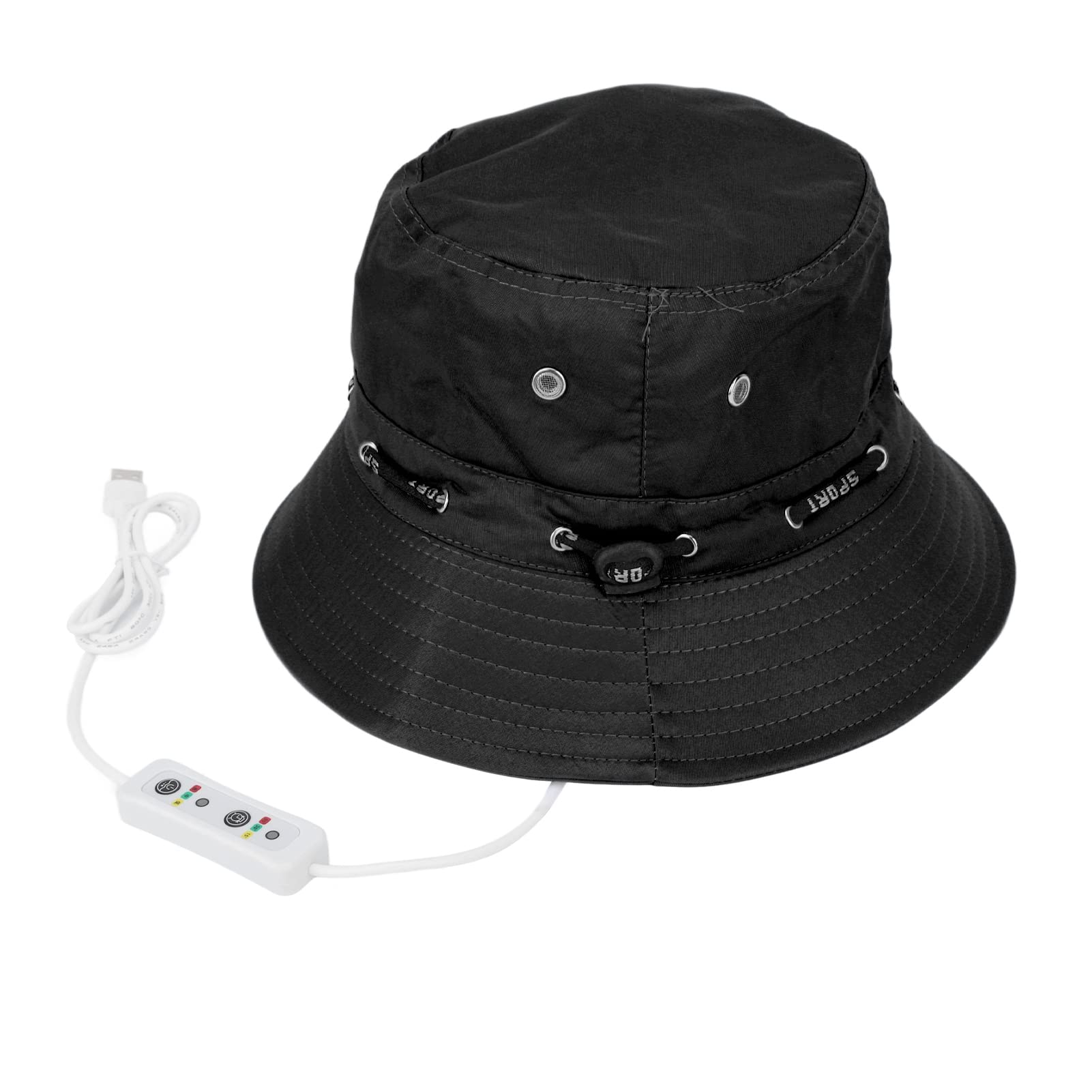 Professional Red Light Therapy Hair Growth Cap for Men & Women - FDA Cleared, At-Home Hair Loss Treatment Device with High Energy LEDs (Black) - Stimulates Hair Regrowth for Thicker, Fuller Hair at Home