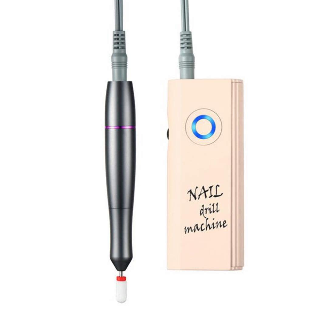 Professional 30000RPM Rechargeable Electric Nail Drill Machine - Portable Efile for Acrylic Nails, Manicure & Pedicure | Perfect for Nail Polishing, Cuticle Care & Salon Use at Home