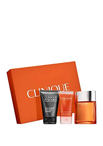 CLINIQUE Happy For Men Gift Set - Luxury Cologne & Skincare Set for Men | Perfect Birthday, Anniversary & Holiday Present