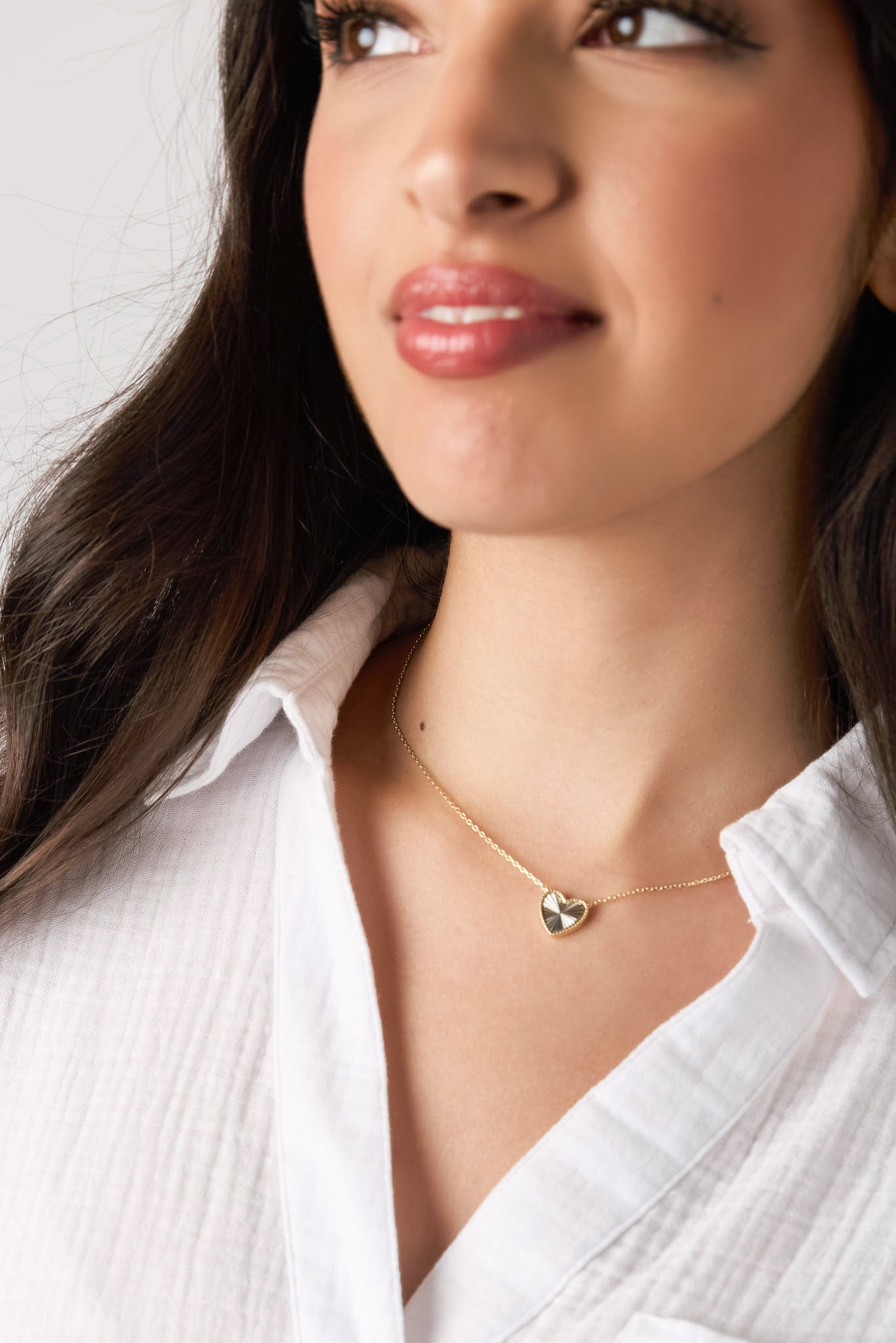 Heartfelt Harmony Necklace - Elegant Sterling Silver Love Pendant for Women - Perfect Gift for Anniversary, Valentine's Day & Special Occasions