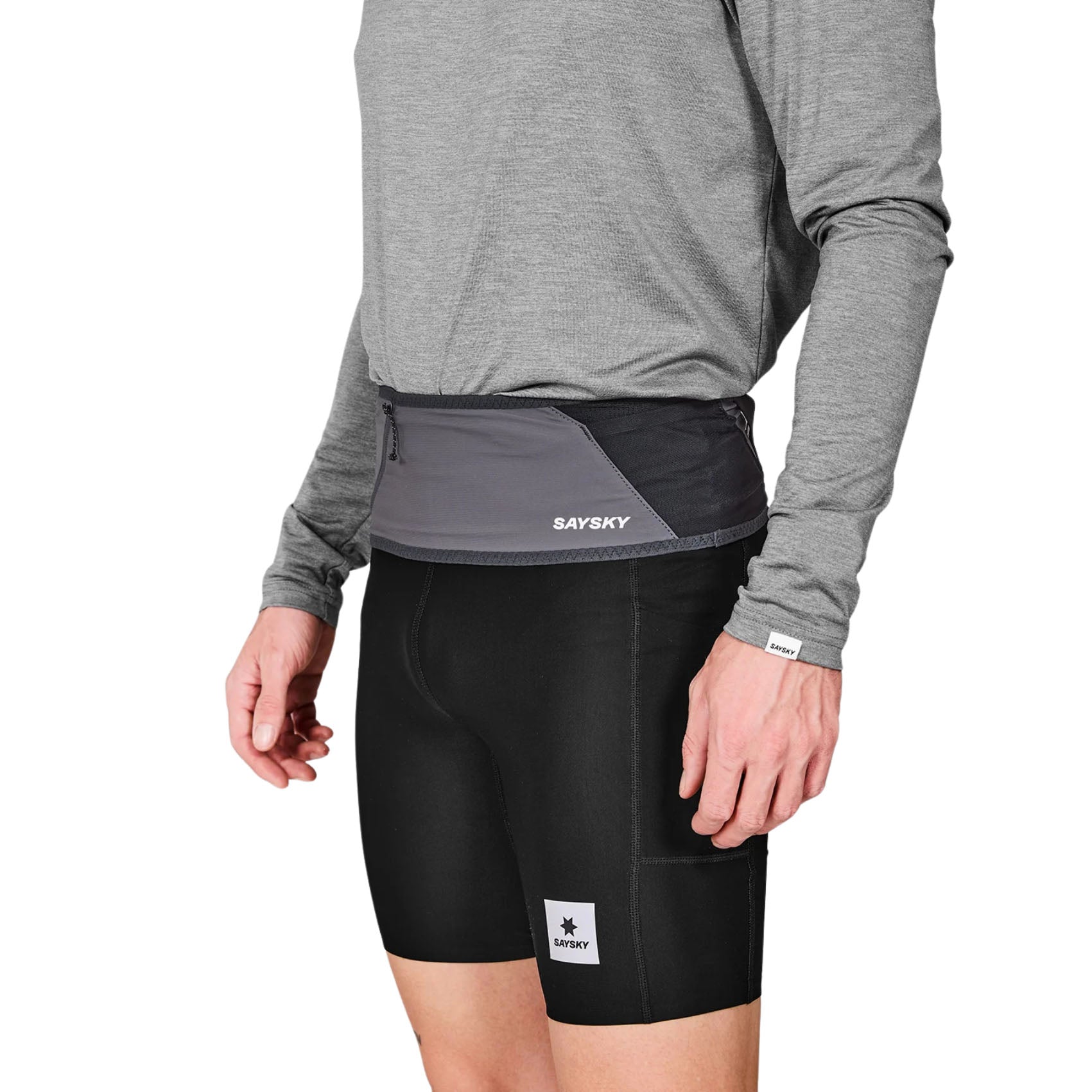Unisex Saysky Flow Belt - Lightweight Running Belt for Men & Women, Adjustable Waist Pack for Phone, Keys & Essentials - Perfect for Jogging, Hiking & Travel