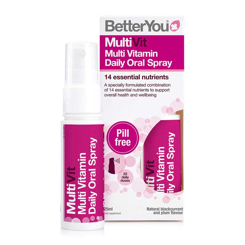 Better You Multivitamin Oral Spray - Fast Absorption Vitamin Supplement for Adults & Kids - Boost Energy & Immunity - Perfect for Busy Lifestyles & On-the-Go Nutrition