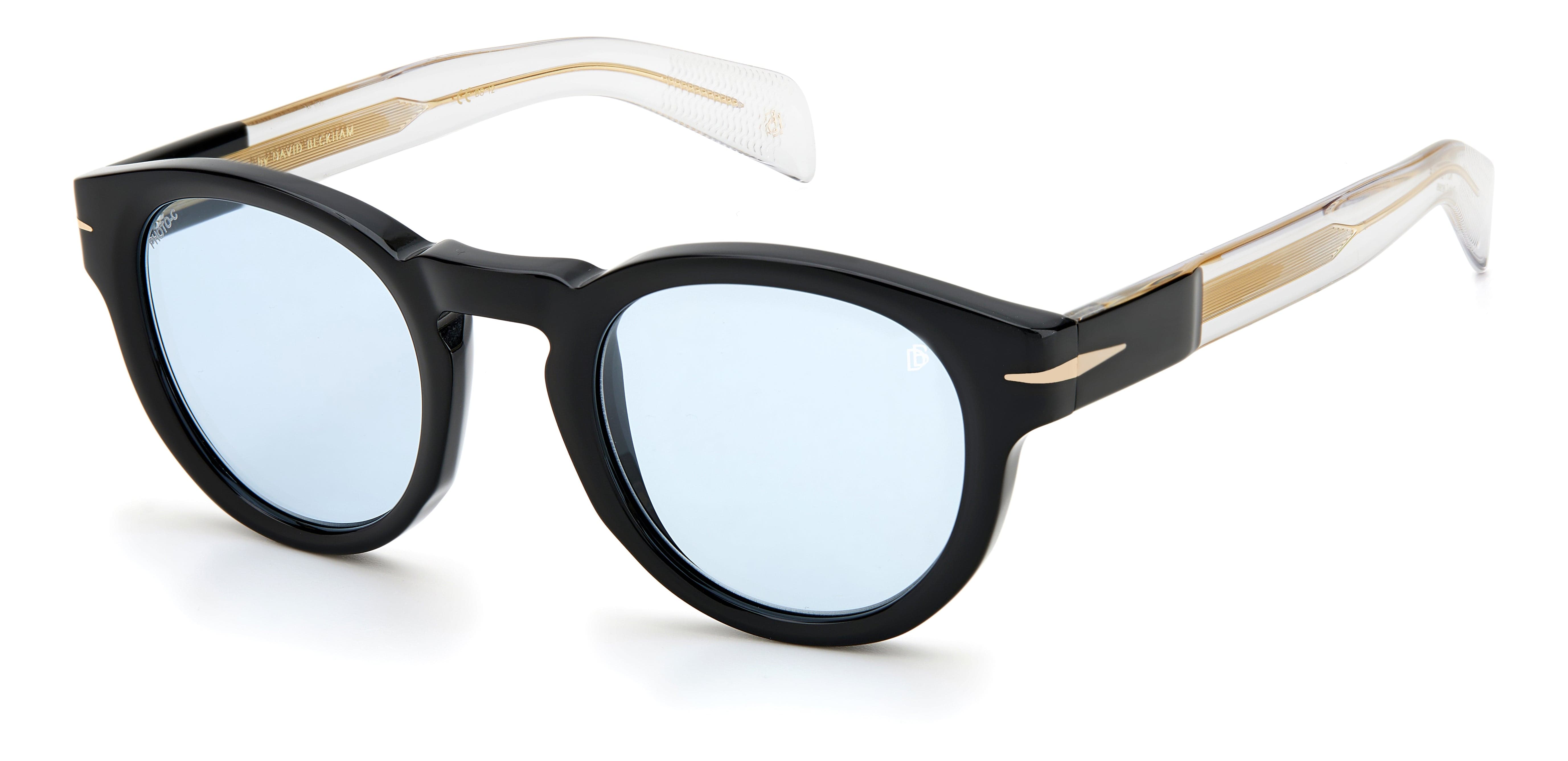 David Beckham DB 7041/S 2M2 4824 Polarized Sunglasses for Men - UV Protection, Fashion Aviator Style - Perfect for Driving, Beach & Outdoor Activities