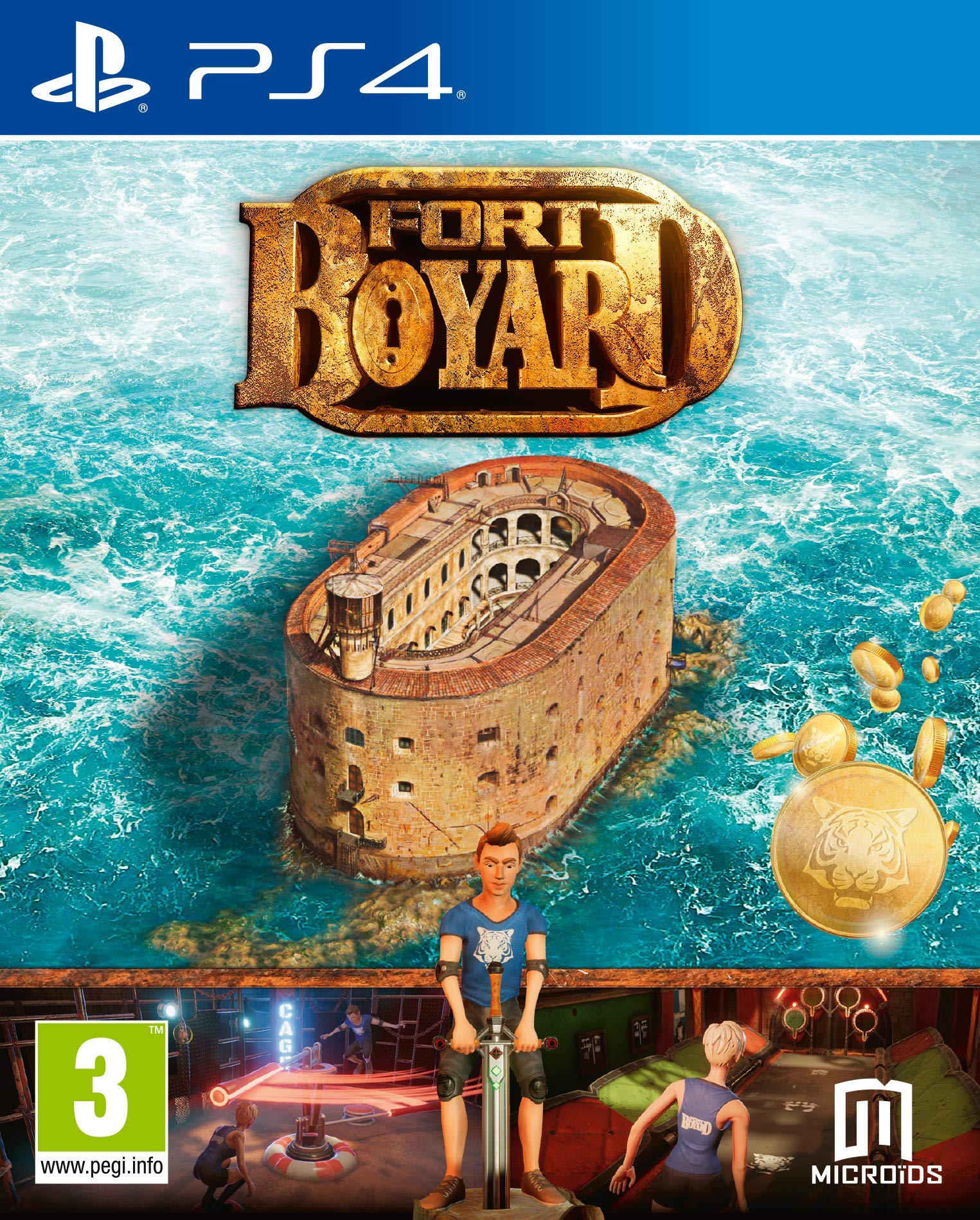 Fort Boyard PS4 Game - Adventure Puzzle Video Game for PlayStation 4 | Perfect for Family Game Nights & Teen Entertainment