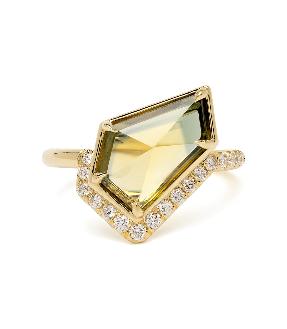 Exquisite Aura Freeform Parti Sapphire Ring | Unique Handcrafted Gemstone Jewelry for Women | Perfect for Engagement, Wedding & Special Occasions