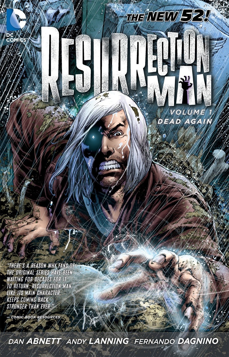 Resurrection Man Vol. 1: Dead Again - Comic Book | Superhero Graphic Novel | DC Comics Collection | Perfect for Collectors & Comic Enthusiasts