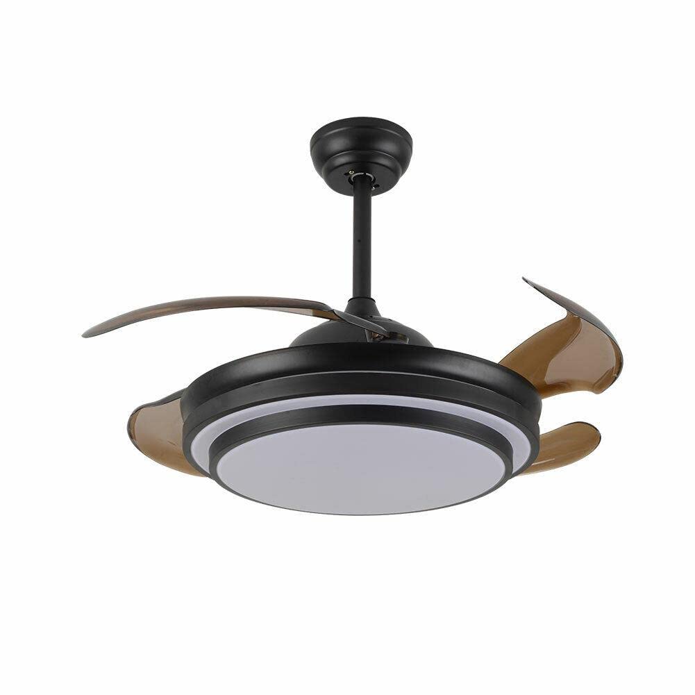 VioliytyC 42 Inch Rustic Ceiling Fan with Light and Remote Control - Farmhouse Style Indoor/Outdoor Ceiling Fan for Living Room, Bedroom, Patio, and Porch