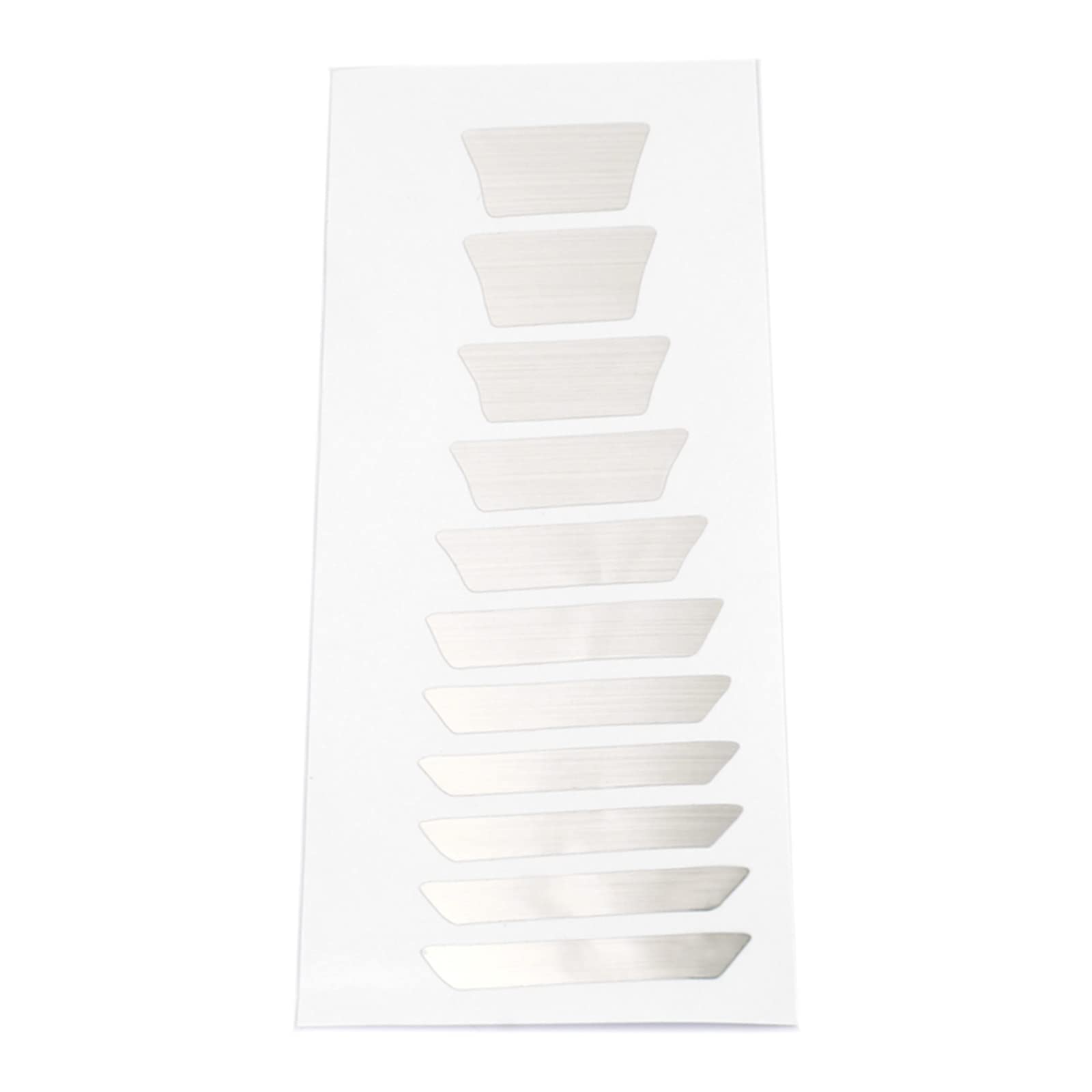 Guitar Fretboard Stickers - Trapezoid Inlay Decals for Bass & Electric Guitar - Perfect for Stage & Practice