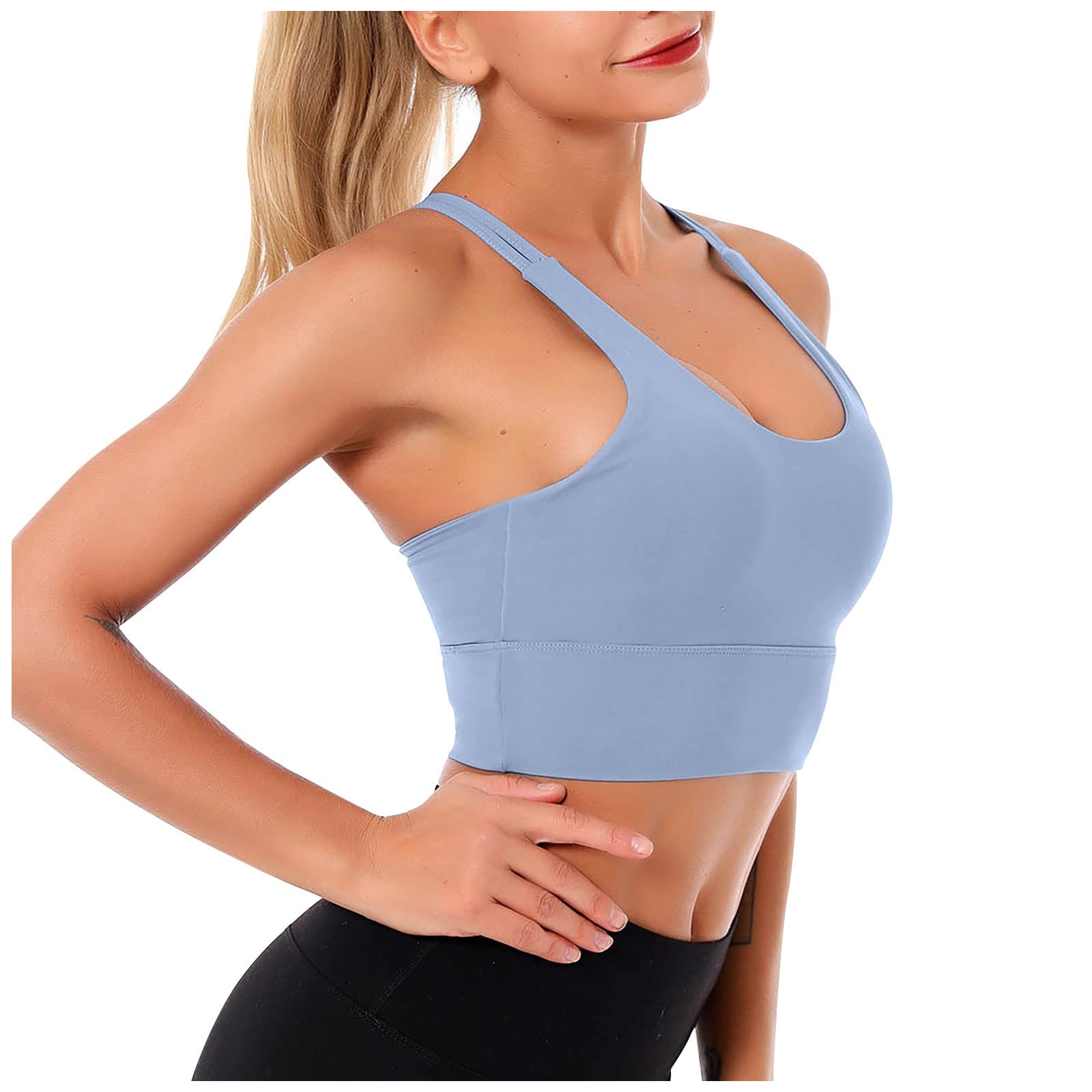 High Impact Sports Bras for Women - Running & Yoga Workout Top