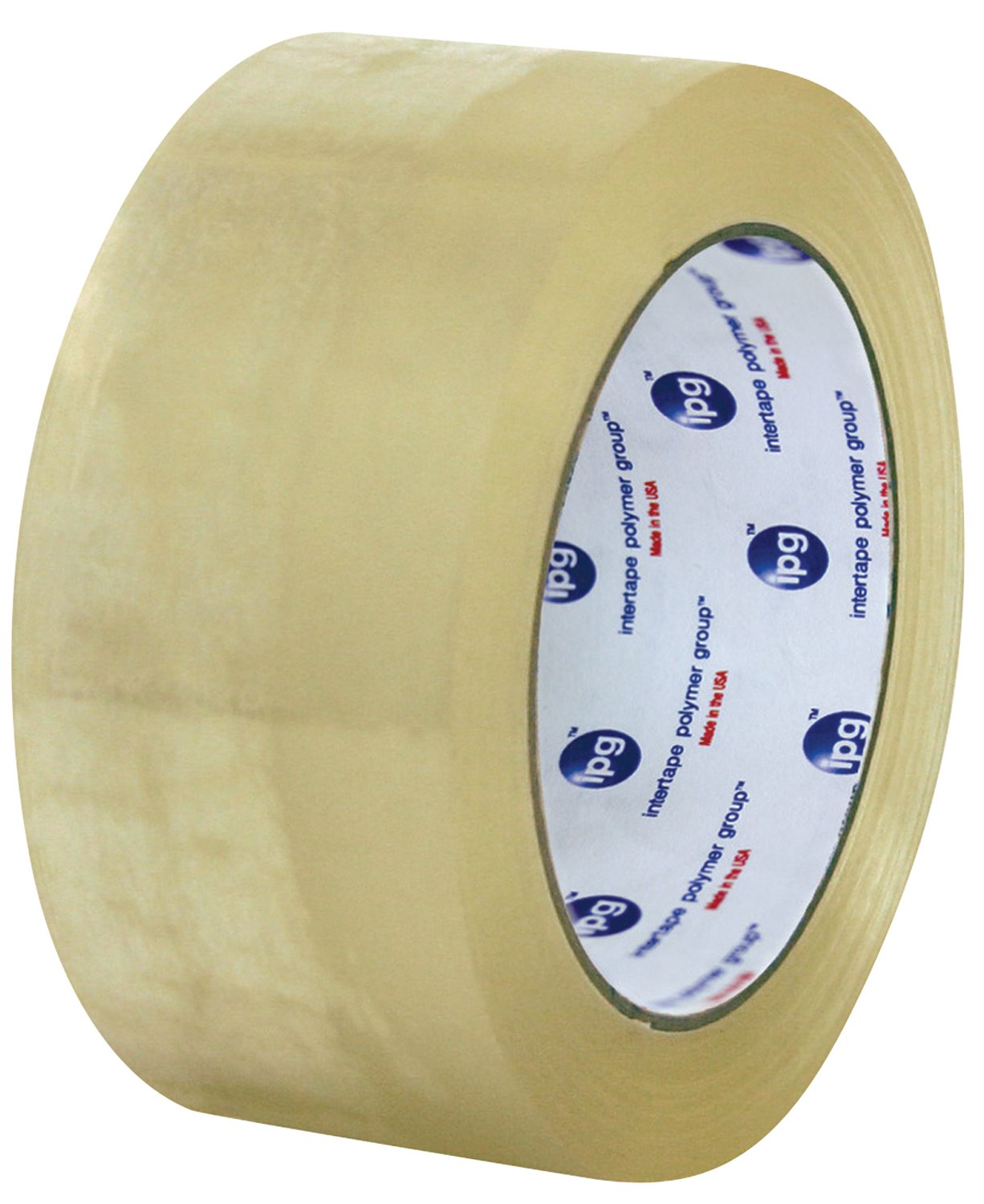 Intertape Polymer Group F4020-05 (Ca/36) 6100 IPG Hot Melt Carton Sealing Tape - 48mm x 100m, Clear Packaging Tape for Shipping Boxes, Moving & Storage - Heavy Duty Adhesive for Secure Sealing