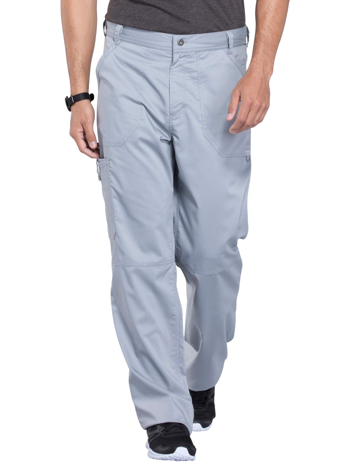 Cherokee Men's Scrub Pants with Cargo Pockets - 2-Way Stretch Medical Uniform Pants, Modern Fit Drawstring Waist WW140 for Doctors, Nurses & Healthcare Professionals