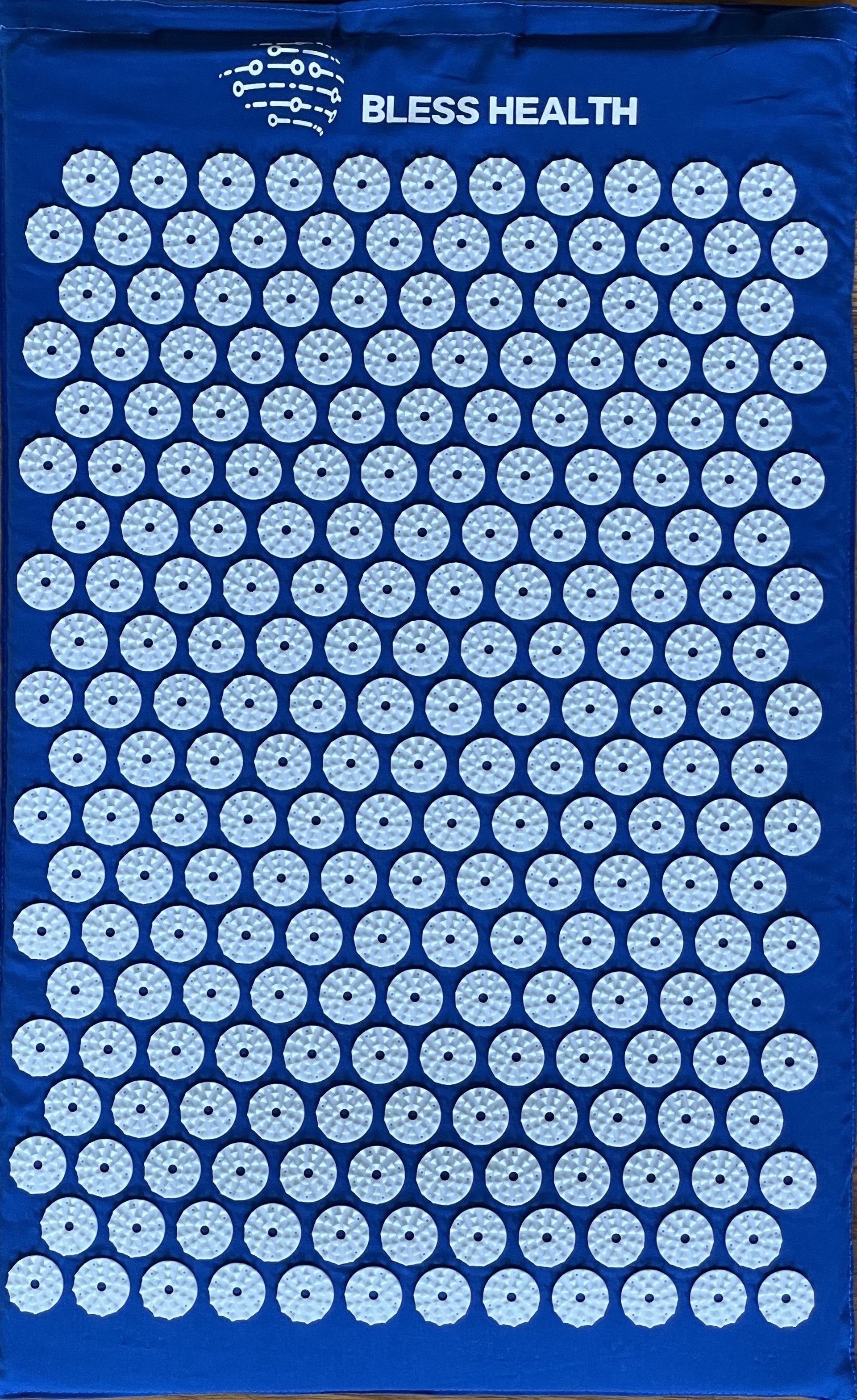 Bless Health Acupressure Mat for Back Pain Relief - Natural Therapy Cushion for Muscle Relaxation, Stress Relief & Better Sleep - Home & Office Use