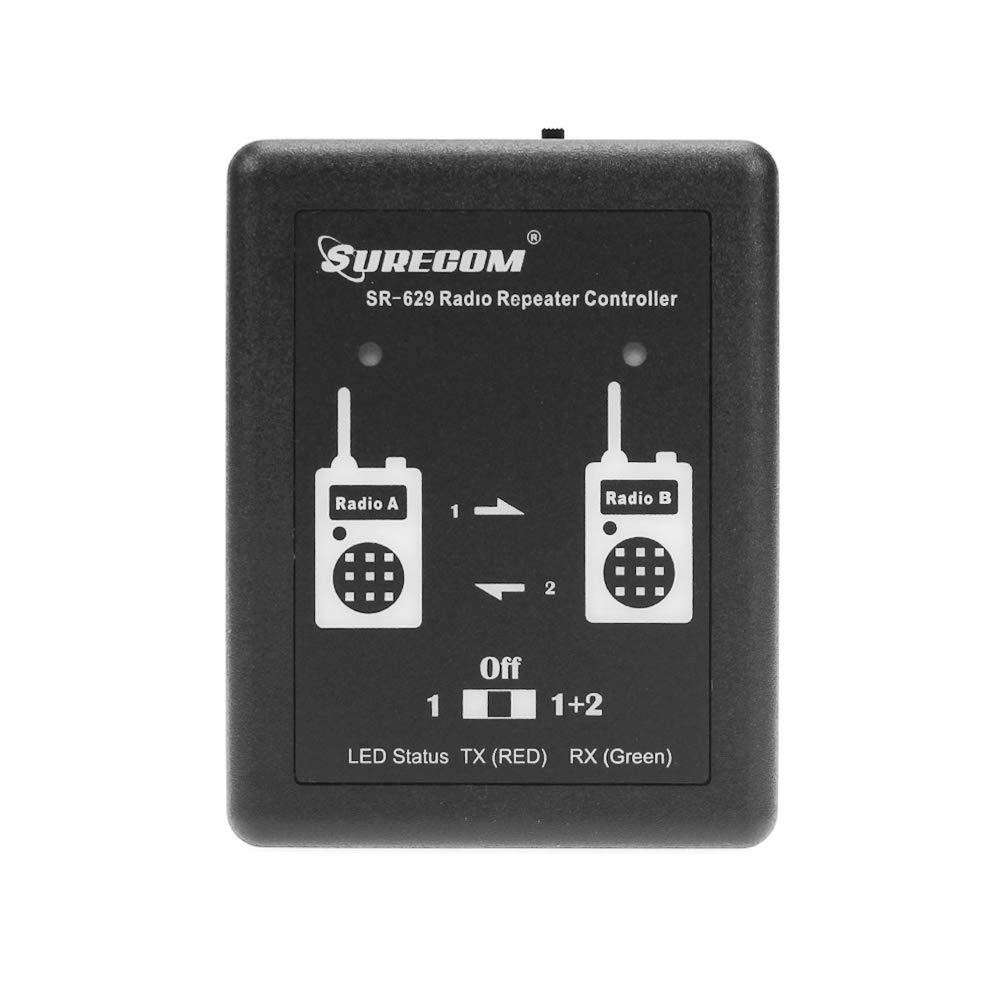 SR-629 Duplex Cross Band Radio Repeater Controller for Walkie Talkie & Two Way Radios - Perfect for Emergency Communication, Ham Radio & Outdoor Adventures